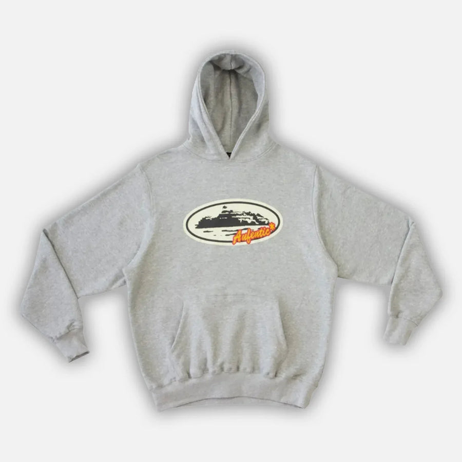 Heather Grey Crtz Alcatraz Hoodie 1