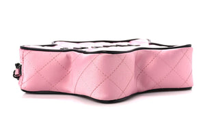 Chanel  Satin Quilted Walk of Fame Star Bag "Pink" 3