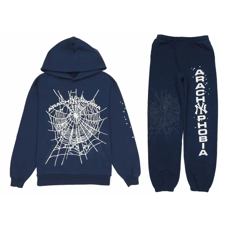 Sp5der Arach NY Phobia Tracksuit Navy 1