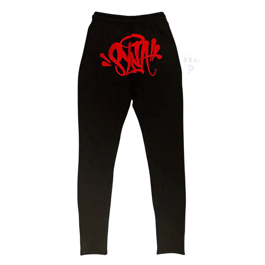 Syna World Tracksuit- Black/Red 2