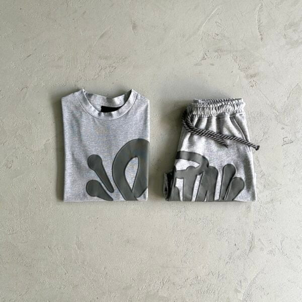 Synaworld ‘Syna Logo’ Tracksuit – White and Black 2