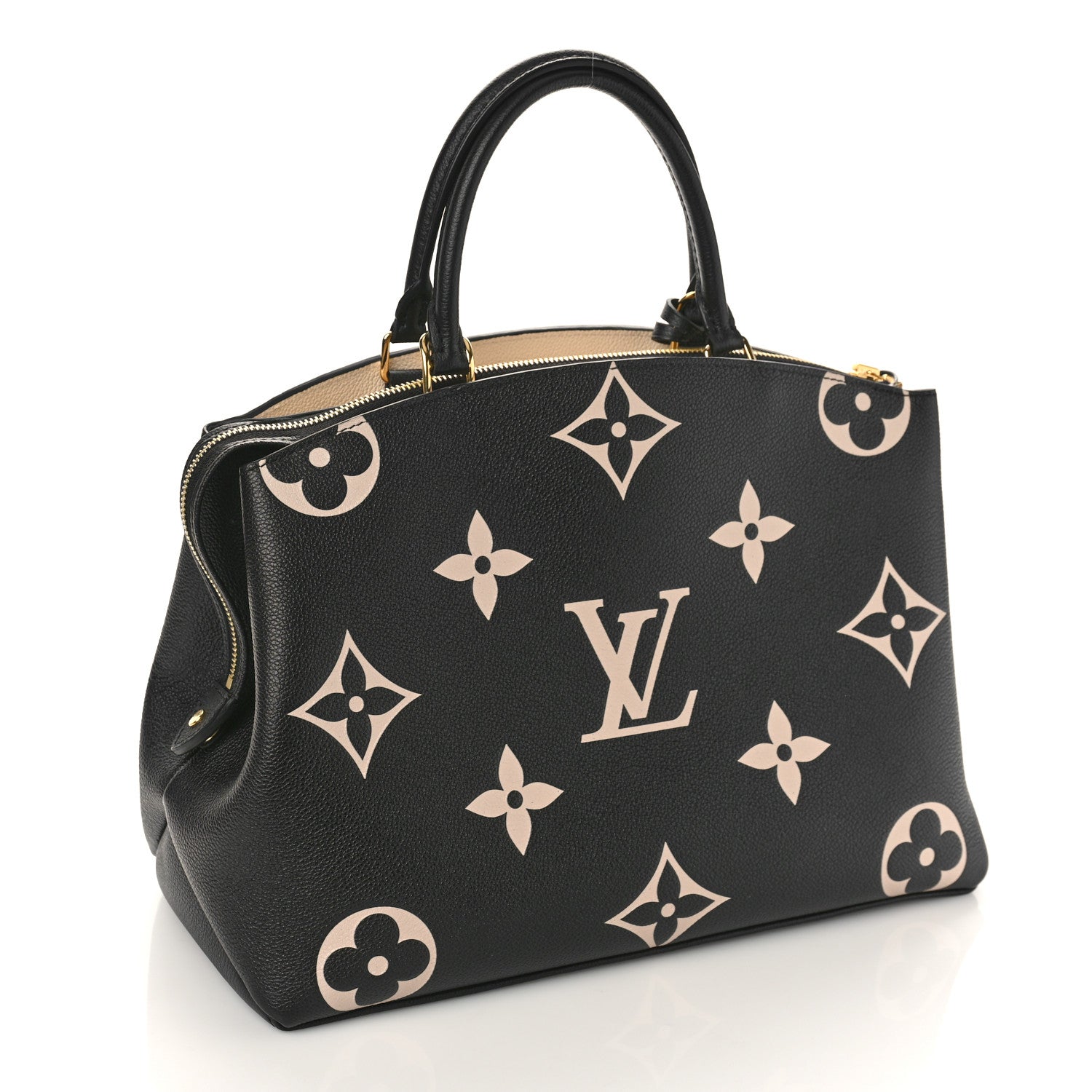 LOUIS VUITTON Empreinte Monogram Giant Petit Palais "Black Beige"