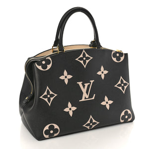 LOUIS VUITTON Empreinte Monogram Giant Petit Palais "Black Beige" 2