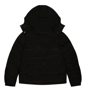 Trapstar Triple Black Hyperdrive Hooded Puffer Jacket 2