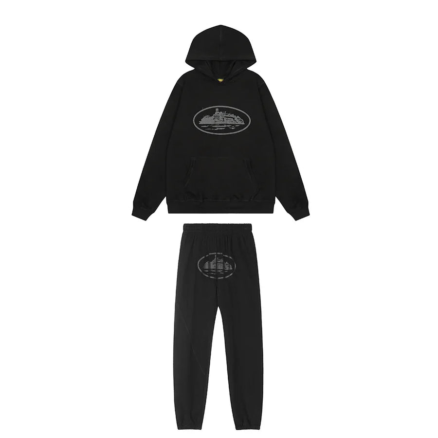 Alcatraz Triple Black Tracksuit 1