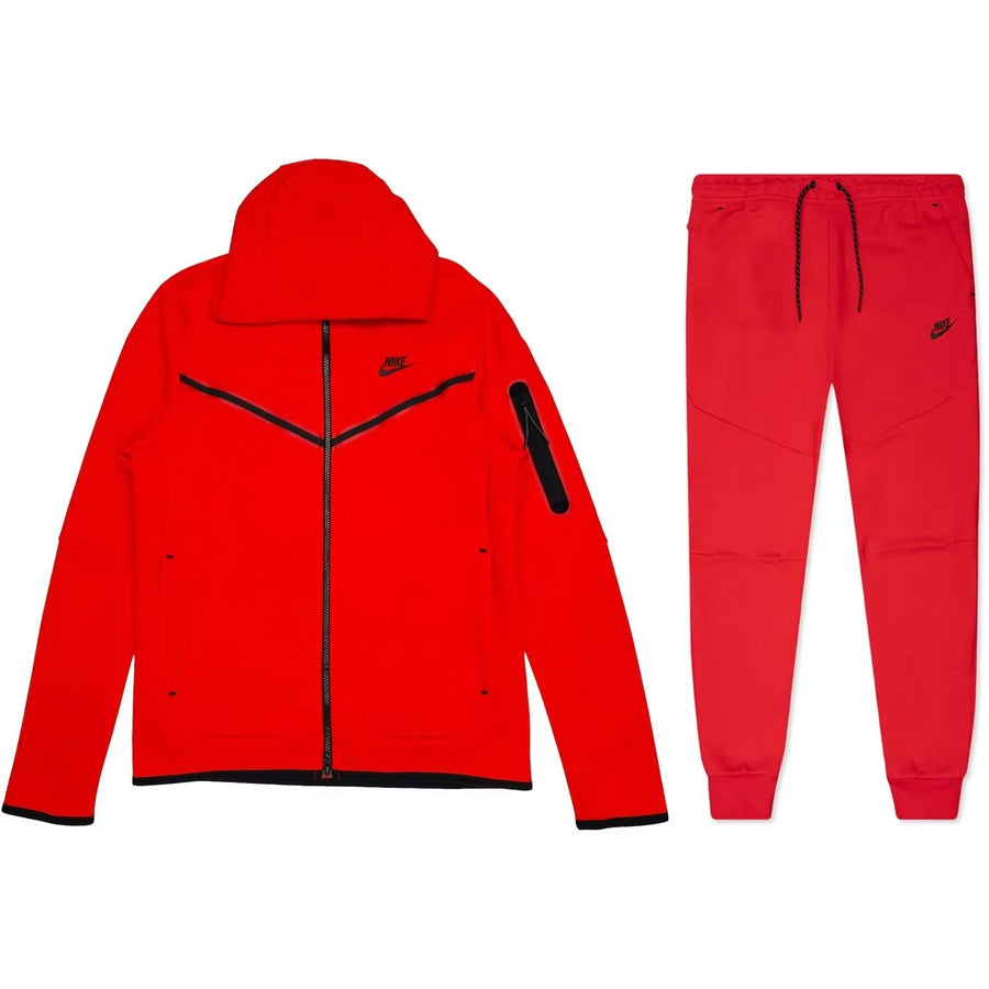 Nike Tech Fleece Red 1