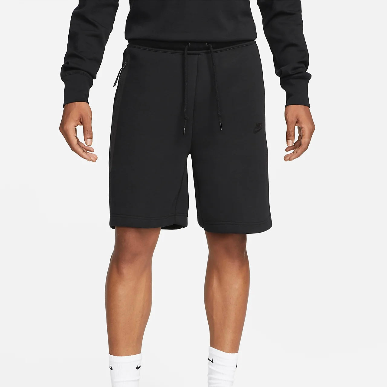 Nike Black Sportswear Shorts Tech Fleece