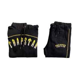 Trapstar x Central Cee Tracksuit Black Yellow 1