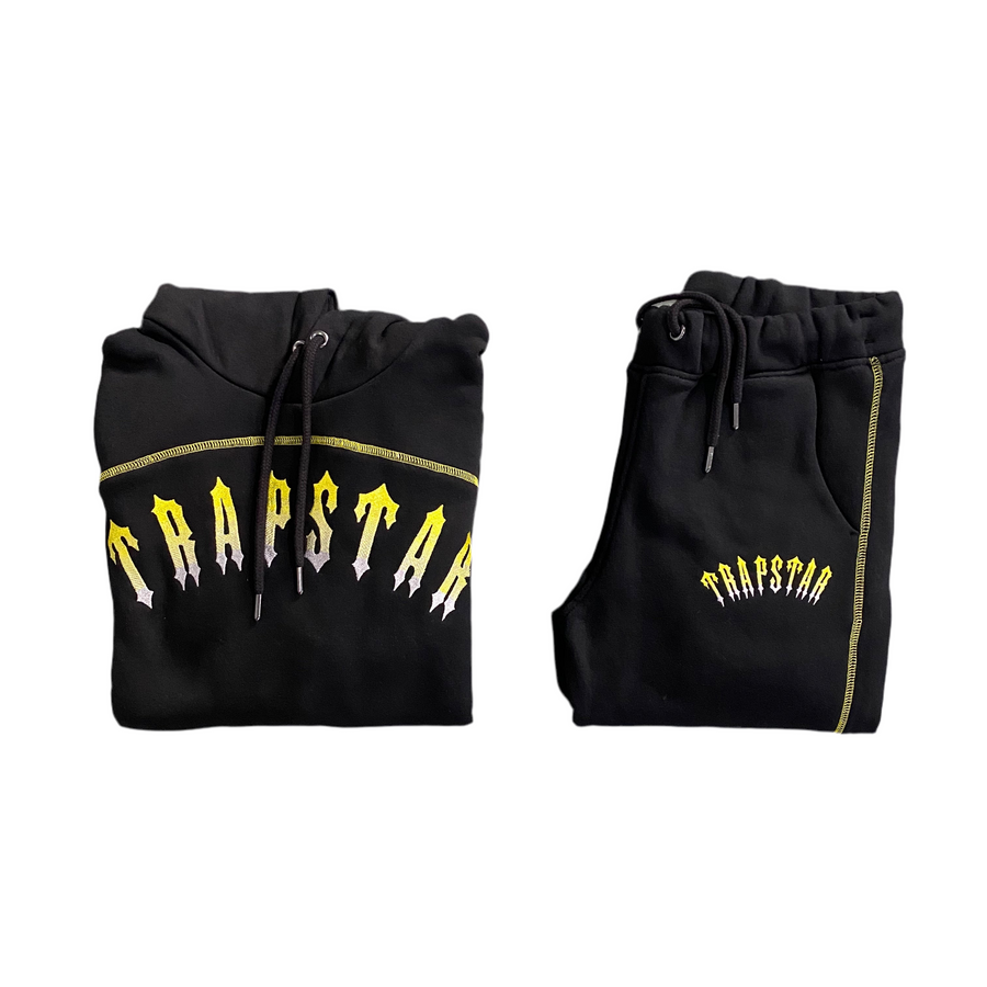 Trapstar x Central Cee Tracksuit Black Yellow 1