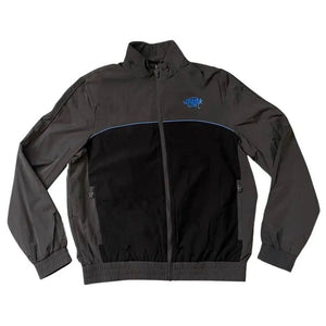 SynaWorld Syna Logo Shell Tracksuit- Grey/Black/Cobalt 2