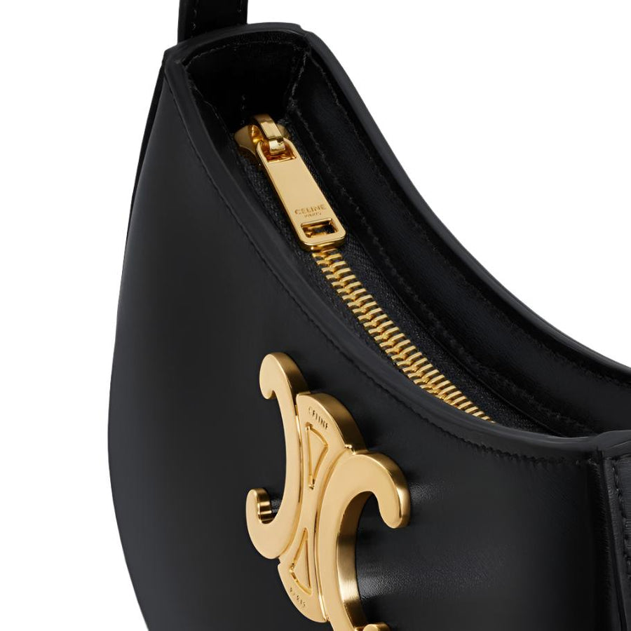 Celine Tilly Bag In Shiny Calfskin "Black" 3