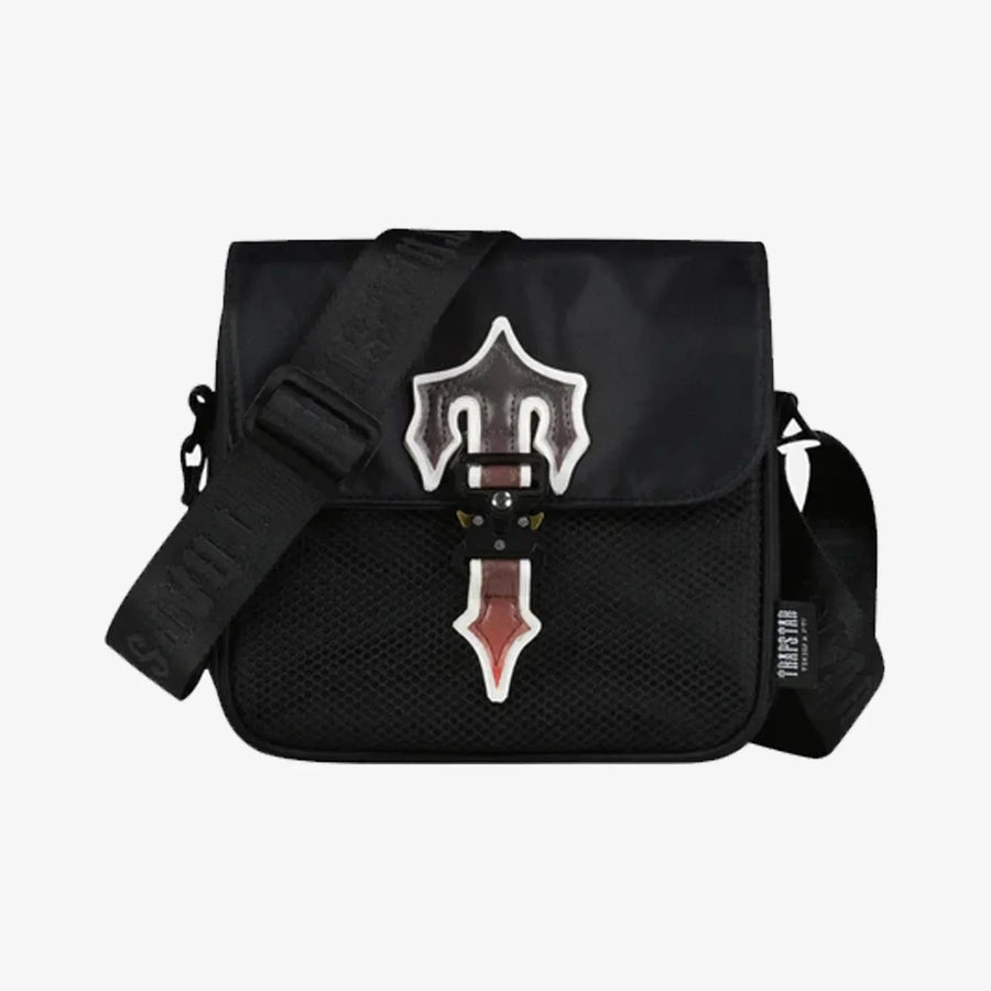 Trapstar Black & Red Gradient Irongate Messenger Bag 1.0 1