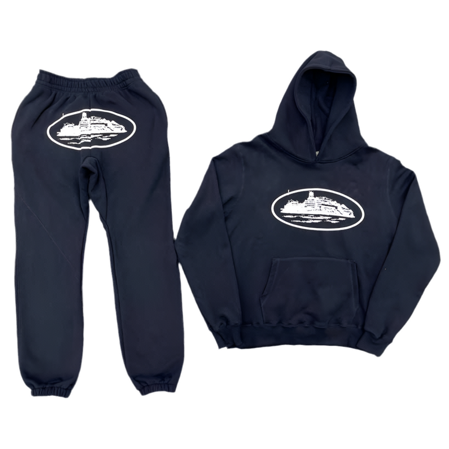 Corteiz Alcatraz Black Tracksuit 1