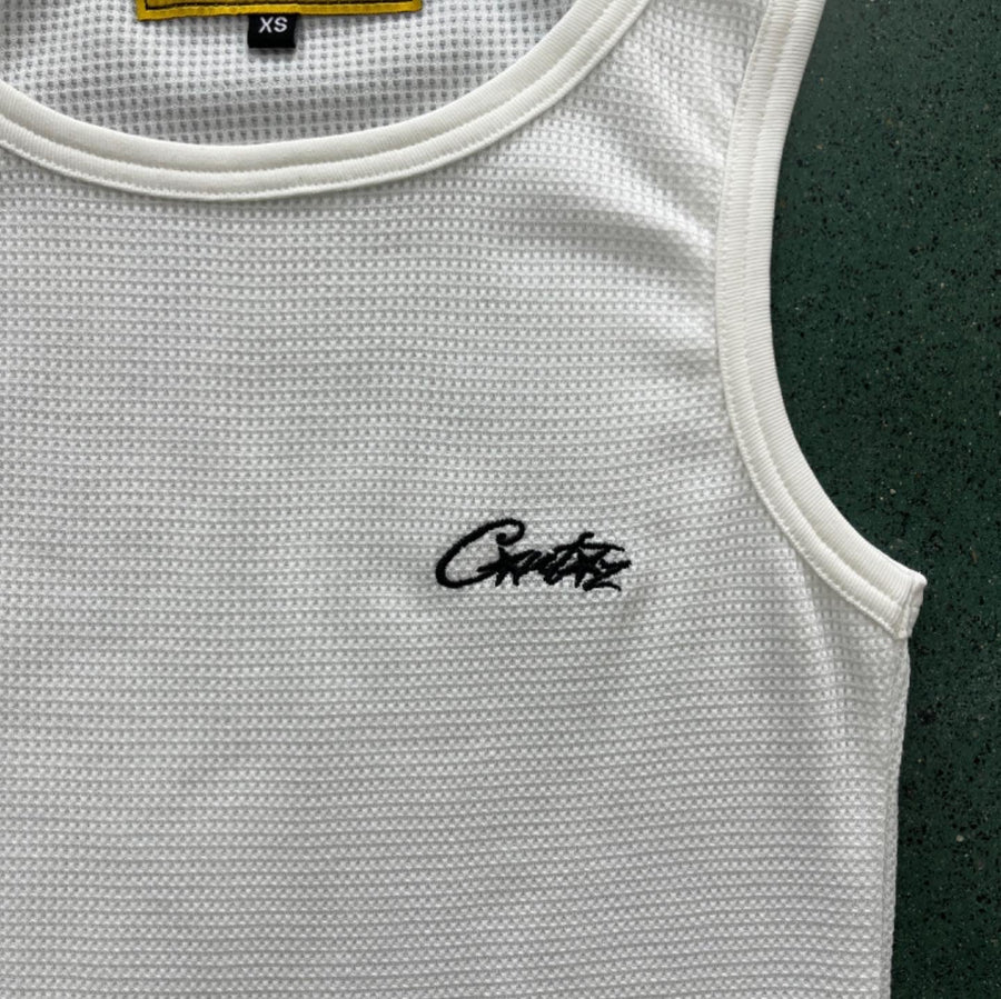 Corteiz Bolo Essentials Tank Top 
Black/White (3pc) 4