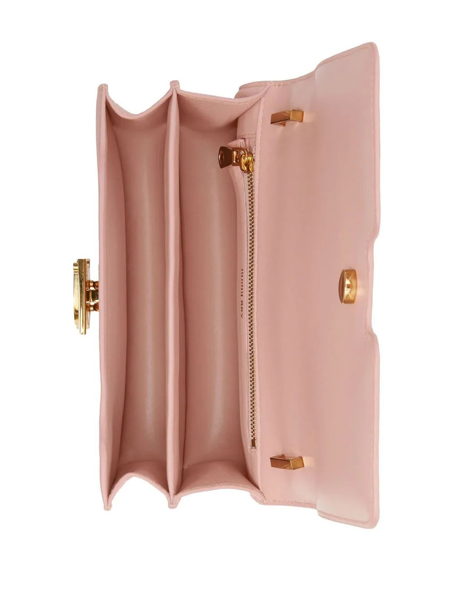 Burberry Mini Leather TB Cross-Body Bag "Pink" 7