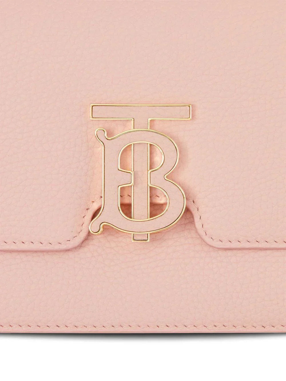 Burberry Mini Leather TB Cross-Body Bag "Pink"