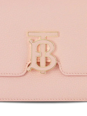 Burberry Mini Leather TB Cross-Body Bag "Pink" 8