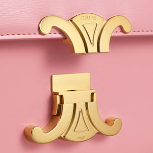 Celine Shoulder Bag Claude In Natural Calfskin "Pink" 5