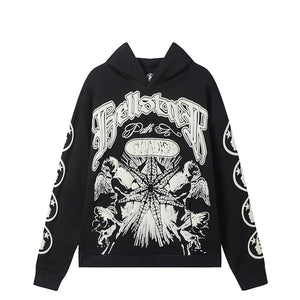 Hellstar “ONLY IN DARKNESS YOU CAN SEE THE STAR” Hoodie -Black 3