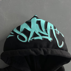 Syna World Logo Tracksuit - Black / Blue 4