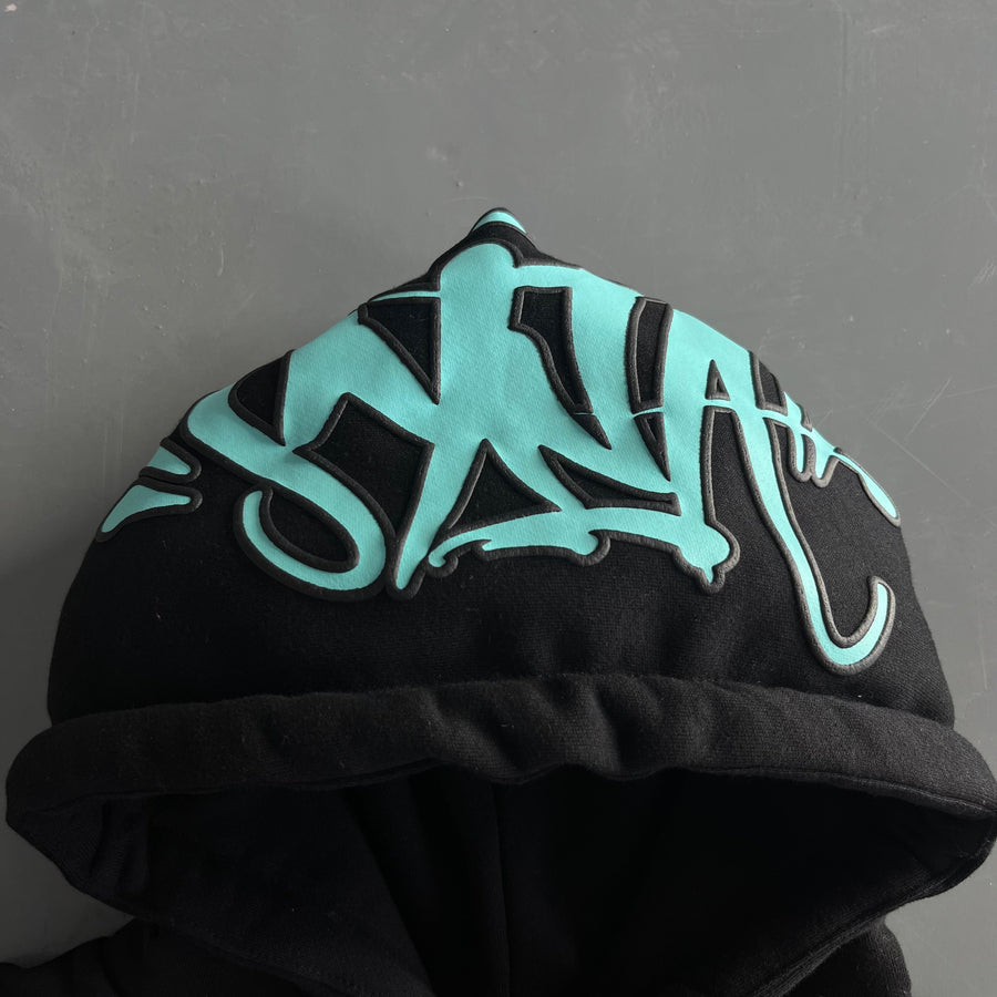 Syna World Logo Tracksuit - Black / Blue 4