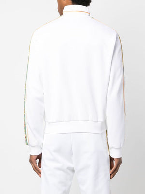 Casablanca Zip-Up Tracksuit- White 4