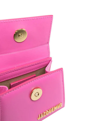 Jacquemus Le Chiquito leather "Hot Pink" 2