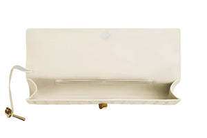 Bottega Veneta Andiamo long clutch "White" 5