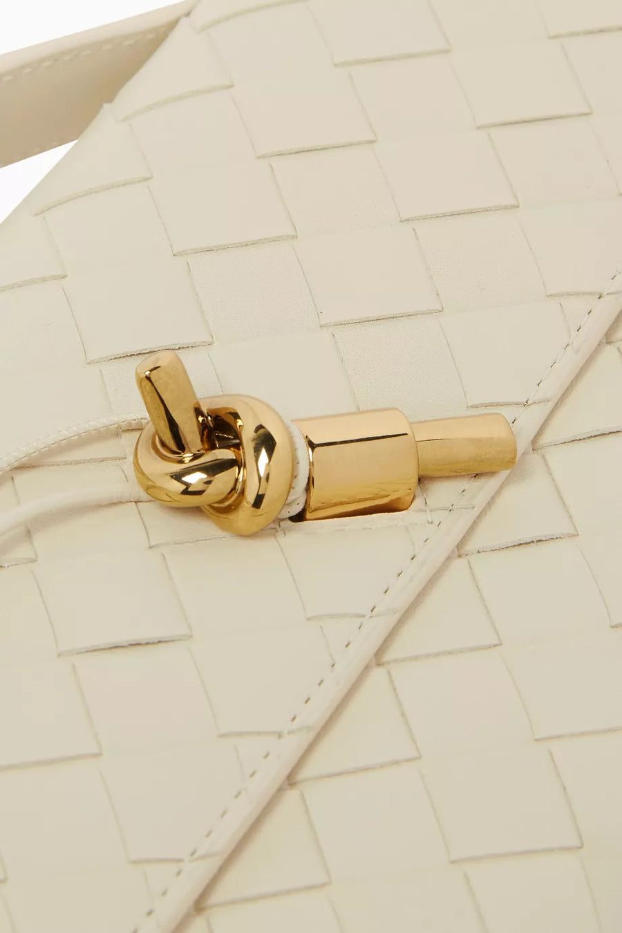 Bottega Veneta Andiamo long clutch "White" 2