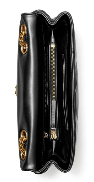 Tory Burch Kira quilted shoulder bag "Black" 5
