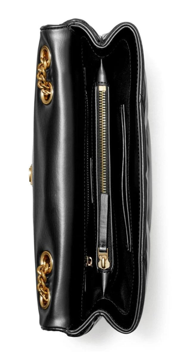 Tory Burch Kira quilted shoulder bag "Black" 5