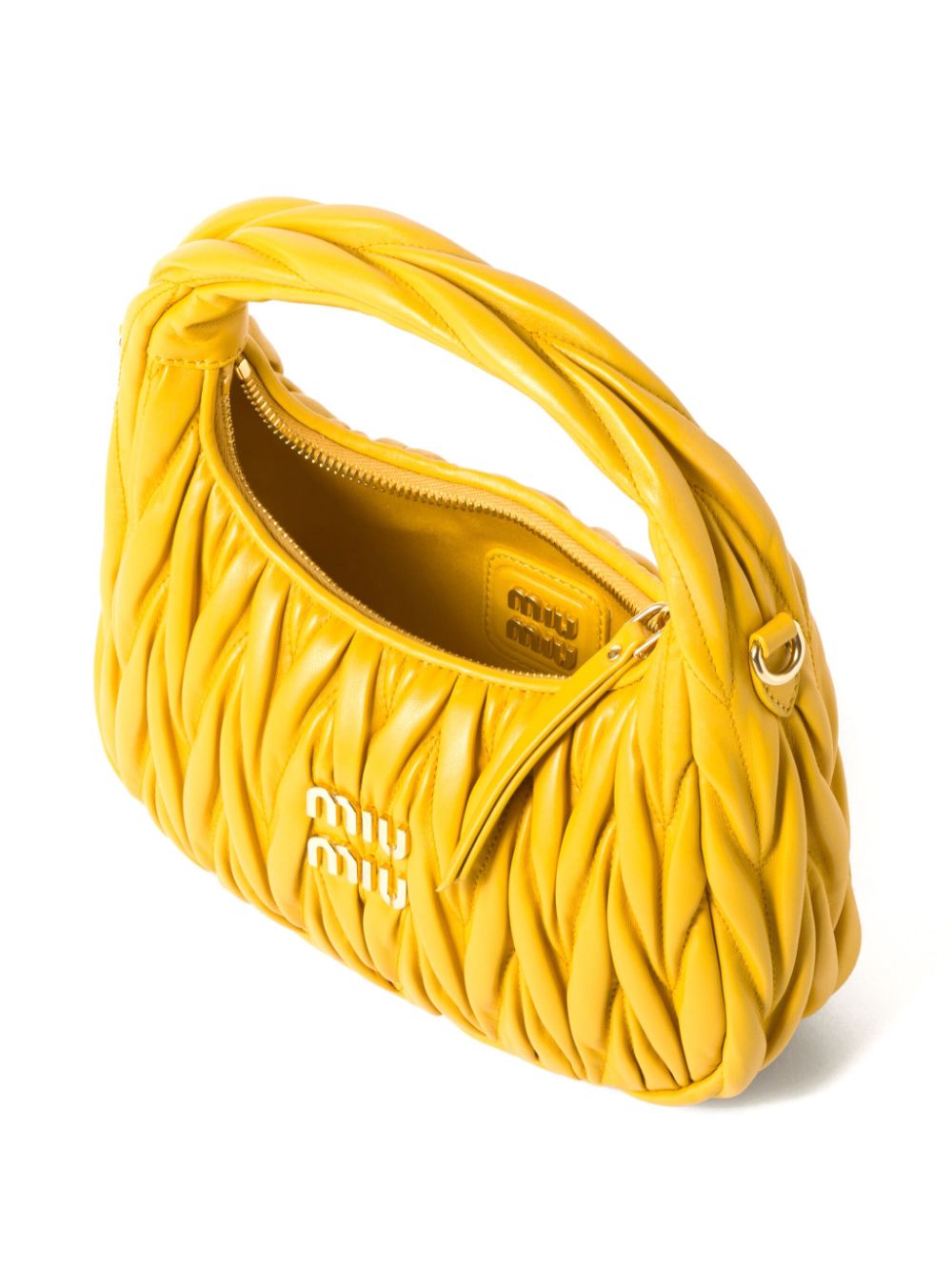 MIU MIU mini Wander matelassé "Sunflower"