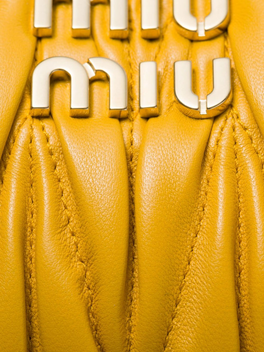 MIU MIU mini Wander matelassé "Sunflower" 4