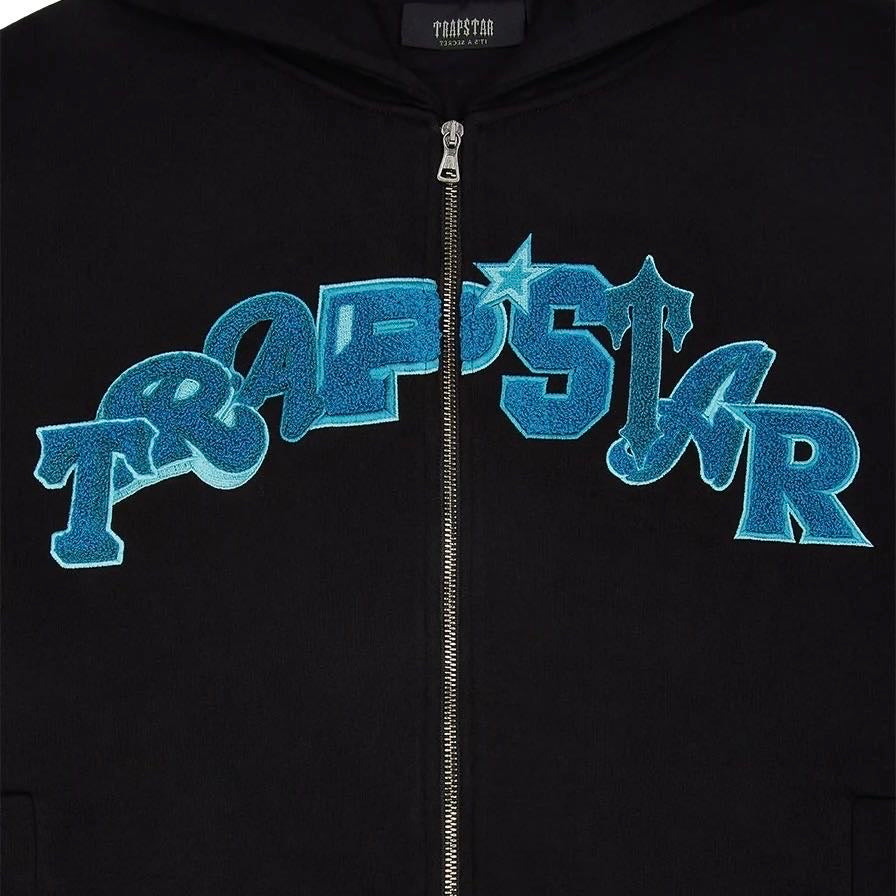 Trapstar Wildcard Chenille Blue/Black 4