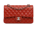 Chanel Medium Classic Double Flag shoulder bag "Red"