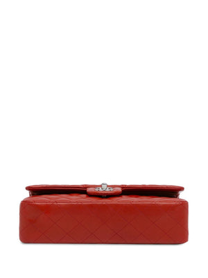 Chanel Medium Classic Double Flag shoulder bag "Red" 4