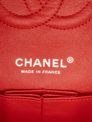 Chanel Medium Classic Double Flag shoulder bag "Red" 6