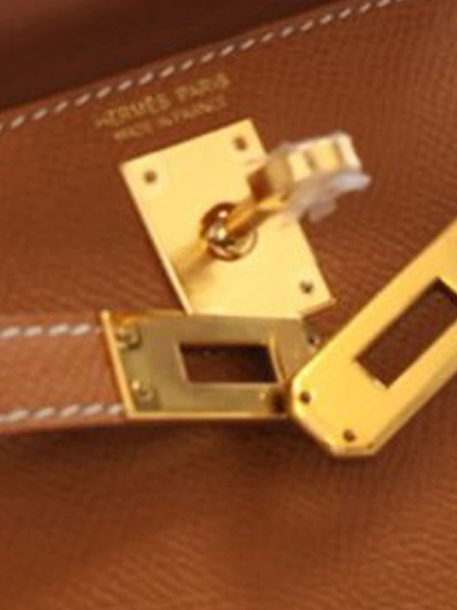 Hermès mini Kelly "Brown" 5