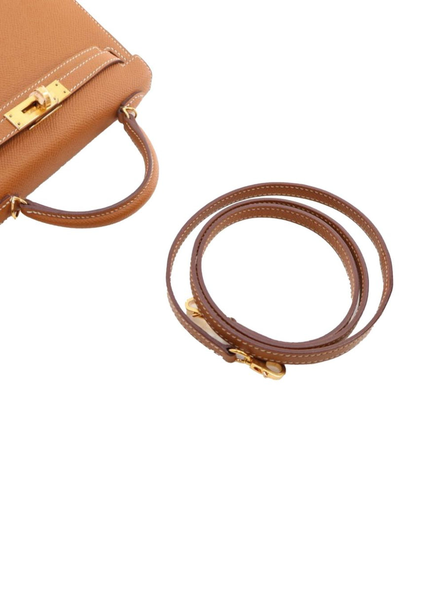 Hermès mini Kelly "Brown" 7
