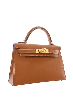 Hermès mini Kelly "Brown" 4