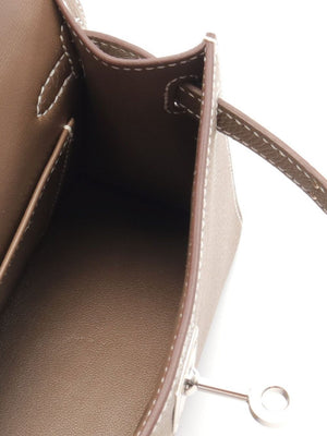 Hermès mini Kelly "Taupe Brown" 3