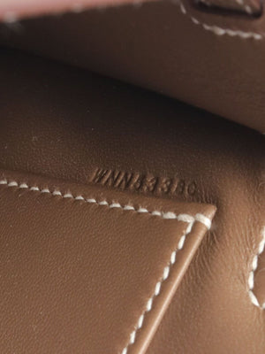Hermès mini Kelly "Taupe Brown" 5