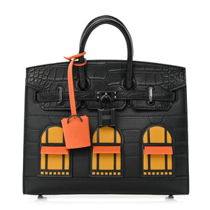 Hermès Faubourg Sellier 20" "Midnight Black" 1