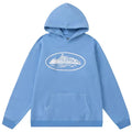 Corteiz Alcatraz Baby Blue Hoodie