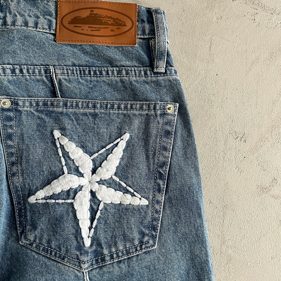 Corteiz C Star Denim Jeans 4