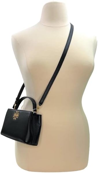 Tory Burch Britten Micro Satchel "Black" 3
