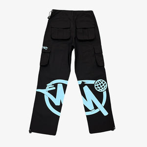 Minus Two Black Blue Cargo Pants 2