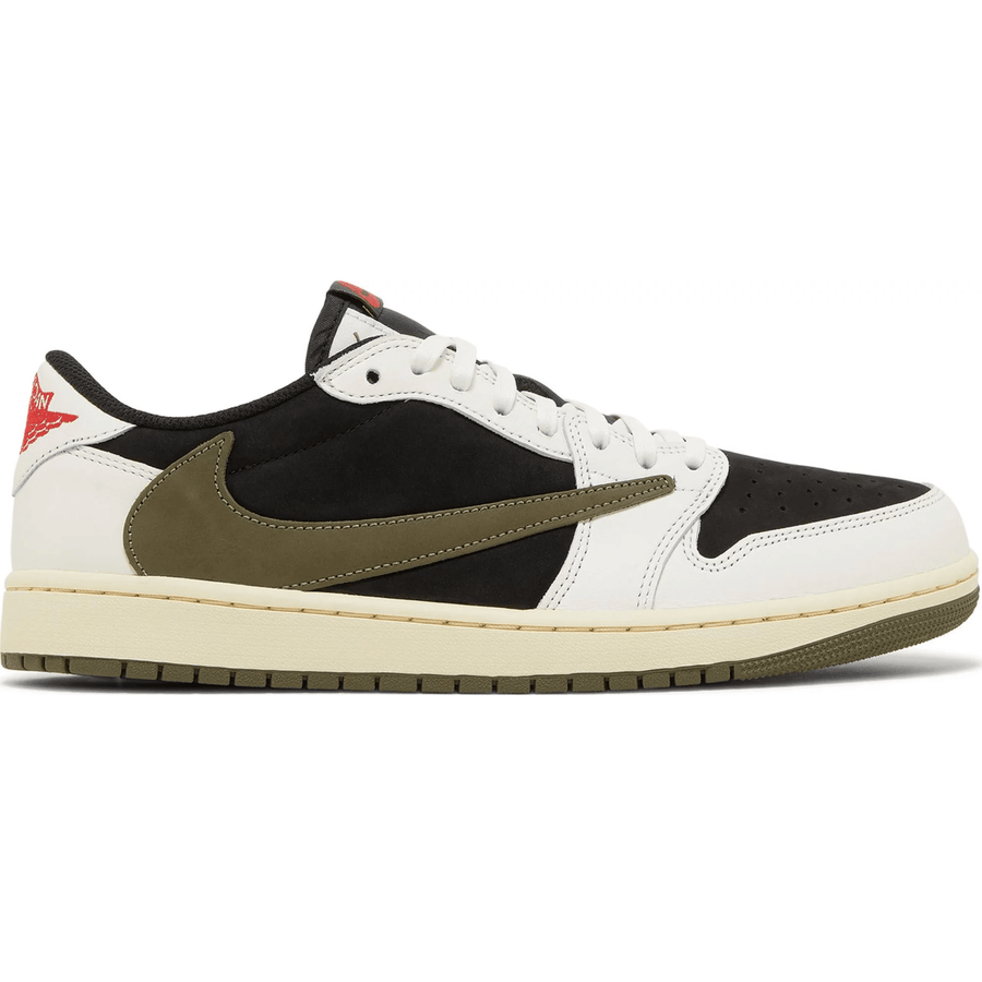 Travis Scott Jordan 1 Lows (Olive) 1