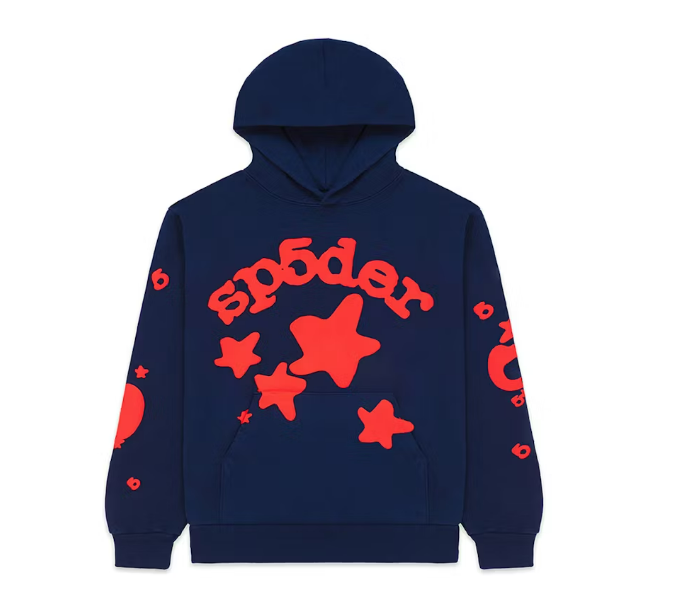 Sp5der Beluga Hoodie Navy 1