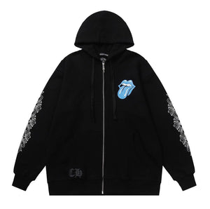 Chrome hearts zip-up hoodie 1